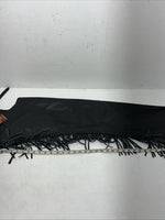 New Black Tough 1 Show Chaps With Fringe Adjustable Waist 46” N-48