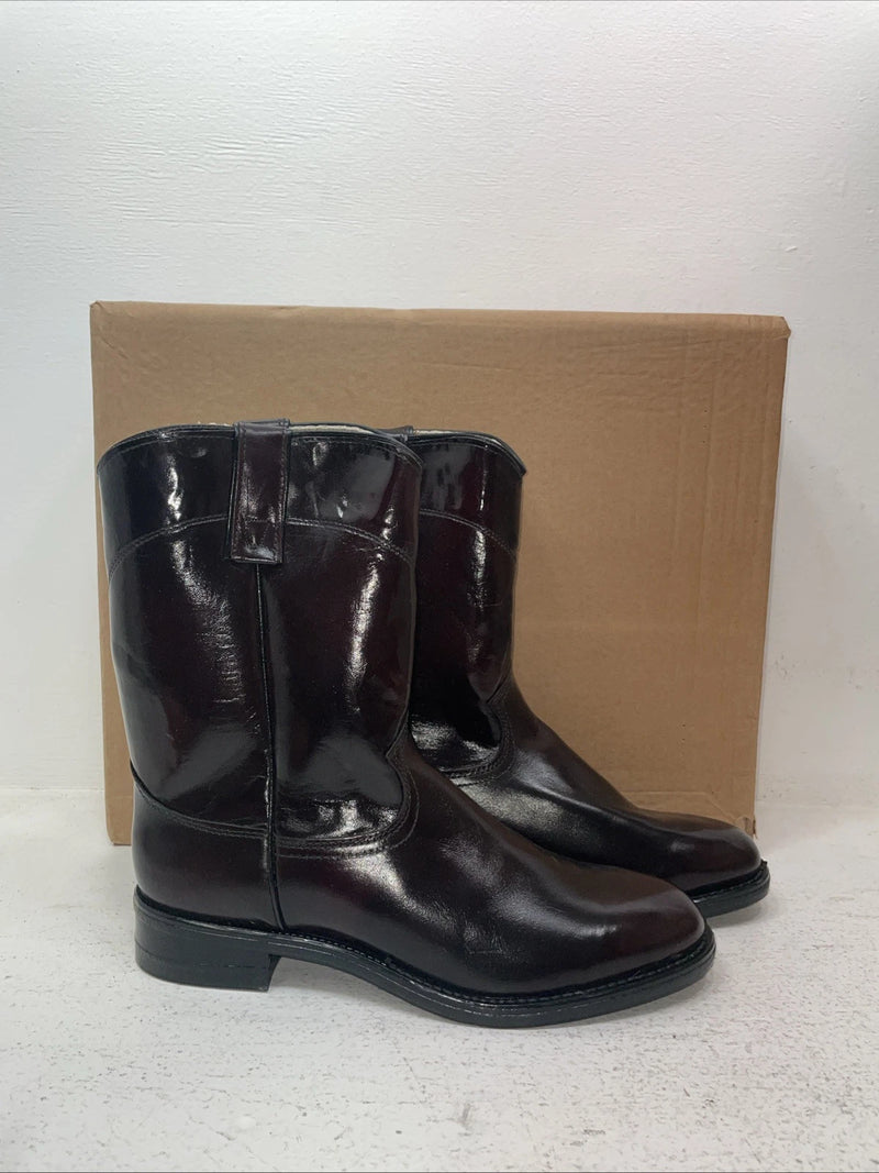 New Men’s Brown Texas Brand Cowboy Boots. 6853 9.5 9 1/2 E E. 4-38