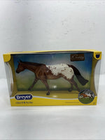 New In Box Breyer Chocolatey Appaloosa Stallion Horse. #1842 R-7