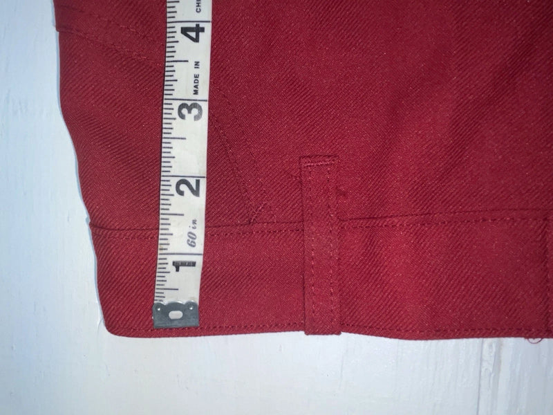 New Vintage Red Dickson Jenkins Polyester Pants XX-51