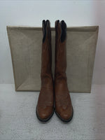 New Youth Brown Kenny Roger’s Cowboy Boots. 40444 5 M. 2-153