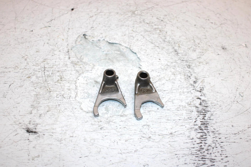 1990 Yamaha  Moto 4 Oem Shift Fork Set 4JG-18512-01-00 4JG-18513-00-00 AY5