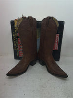 New Men’s Brown Texas Brand Cowboy Boots. 6091 8.5 8 1/2 D. 3-110