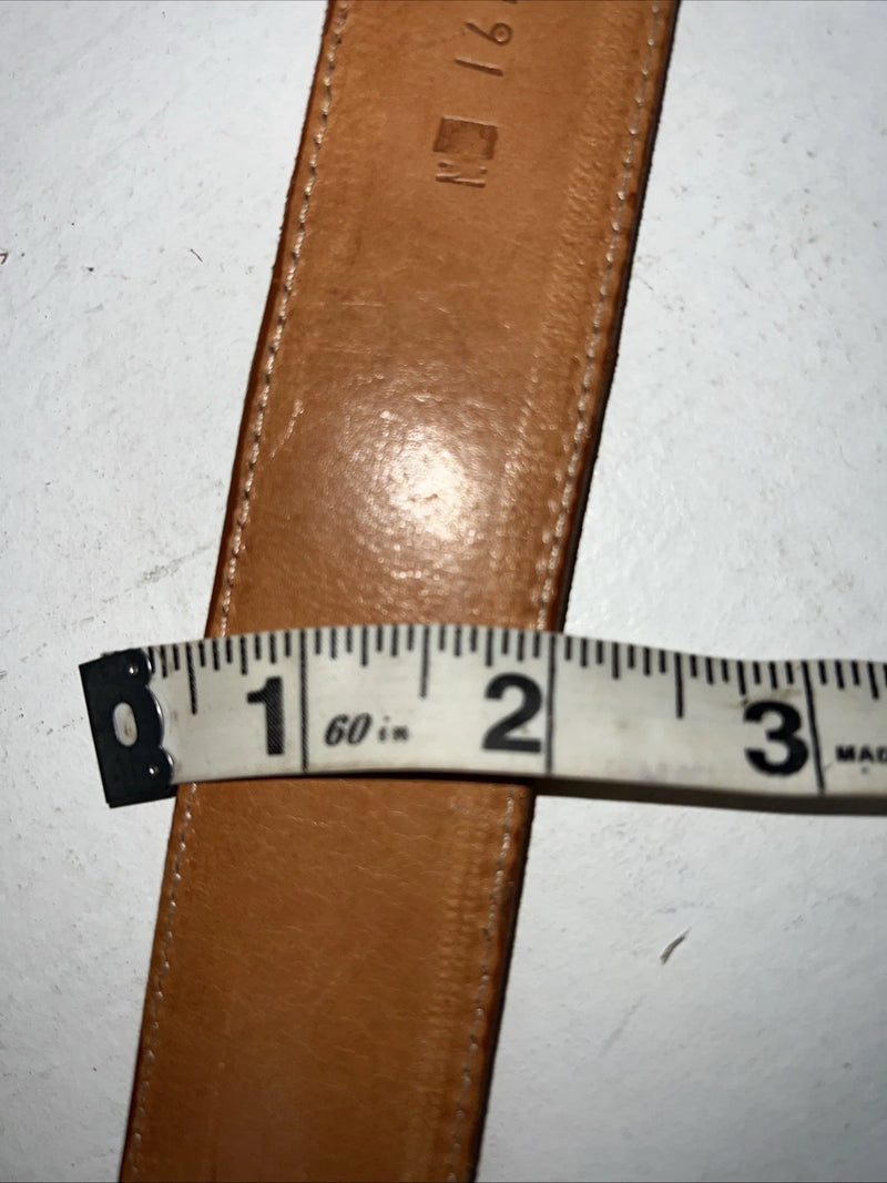 New Brown Nocona Genuine Leather Belt 49” #N161103 W-10