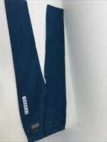 New Women’s Blue Stripped Wrangler Slim Fit Denim Jeans. 11x36 O-13