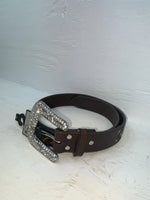 New Brown Genuine Leather Nocona Western S Belt #N3412302 Z-116