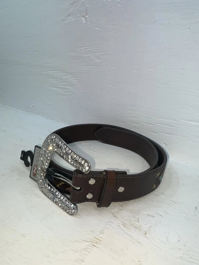 New Brown Genuine Leather Nocona Western S Belt #N3412302 Z-116