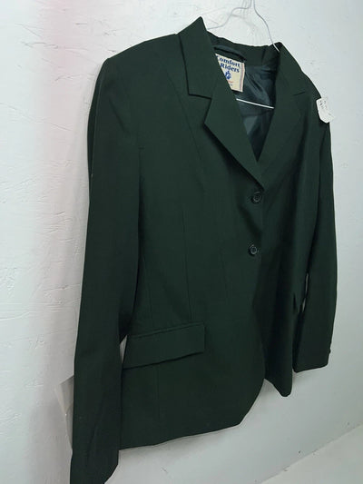 New Women’s Comfort Riders Green Hunt Meister Riding Coat 12R CC-602