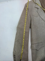New Men’s Pioneer Wear Tan Suit Jacket 48L #12016 X-609