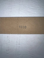New Blue Genuine Leather 30” Belt #7330 JJ-150