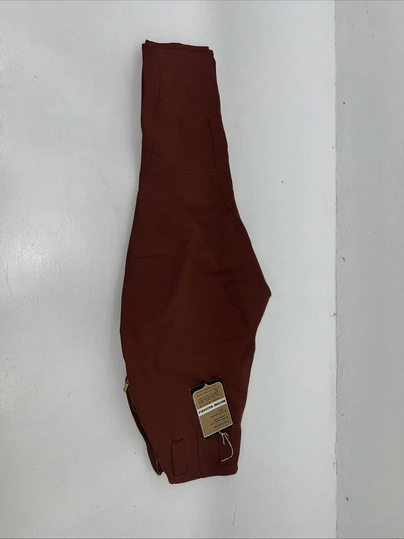 New Girls Burnt Orange Equestrian Equi-stretch English Riding Breeches. 10 A-141