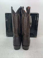New Men’s Brown Dan Post Cowboy Boots. 2293 9 E W. 4-82