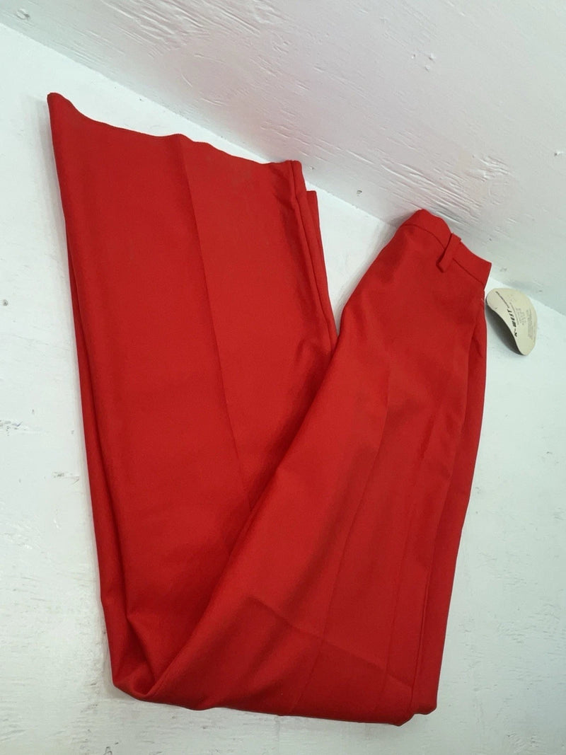 New Vintage Red Quicksilver Polyester Pants #2662 ZZ-43