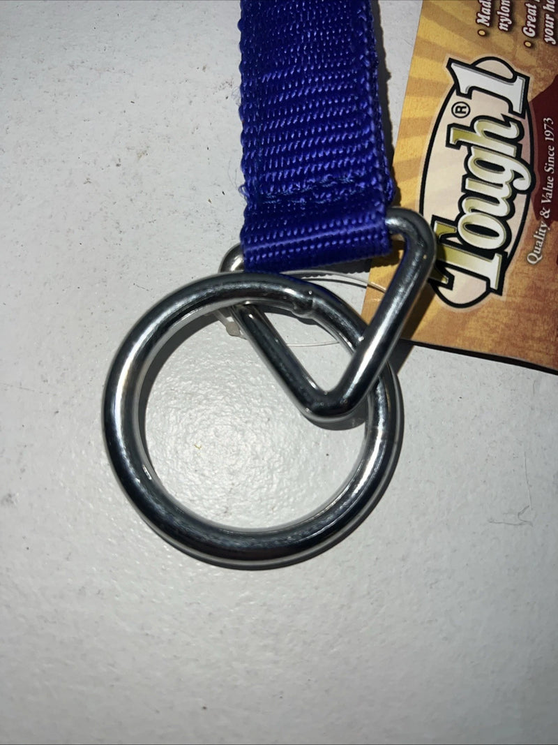 New Tough 1 Blue Nylon Web Noseband Tie down #53-9043 3C-18