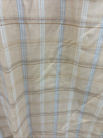New Men’s ELY Cattleman Orange Plaid Long Sleeve Pearl Snap Large AA-113