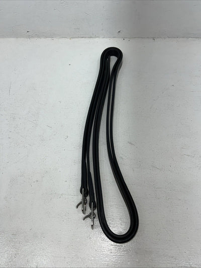 New Imperial Black Adult Schooling Stirrup Straps 60” #15022 EE-31
