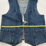 New Mens ELY Cattleman Jean Jacket Tank top Large #241104 QQ-11