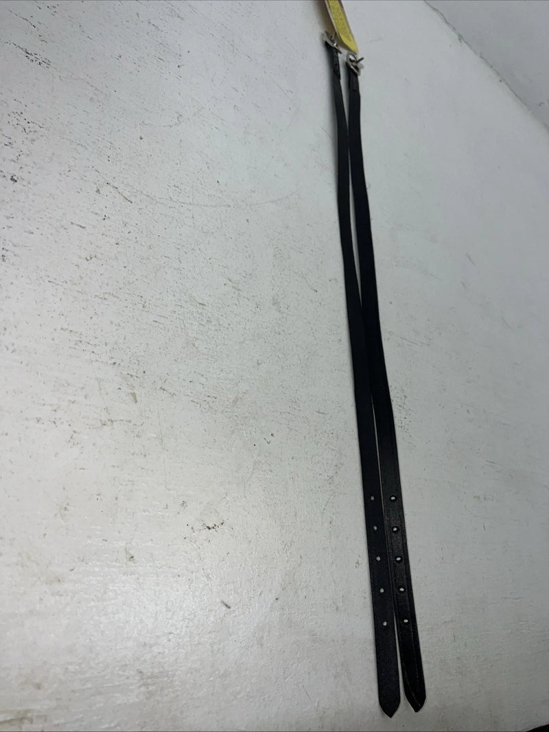 New Tough 1 Black Leather Straps #24-1 R-510