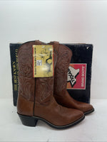 New Men’s Brown Texas Brand Cowboy Boots. 5111 10 D. 6-65