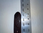 New Maroon Genuine Leather Stitched 34” Belt #6985 Z-166