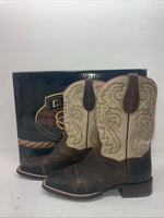 New Men’s Brown Dan Post Cowboy Boots. 2847 9.5 9 1/2 E W. 6-106
