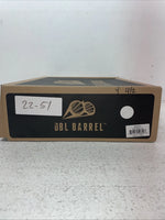 New Youth Brown DBL Barrel Cowboy Boots. 4475202 4.5 4 1/2. 22-51
