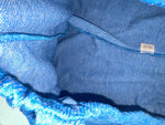 New Vintage Blue Panhandle Slim Polyester Pants #1238 SS-25