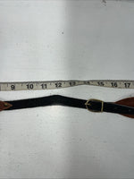 New Children’s Black Show Chaps With Fringe Adjustable Waist 24” M I-70