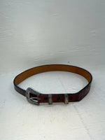 New Red Genuine Leather Nocona 28” Belt #423 NN-40