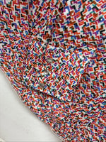 New Women’s Dickson Jenkins Multicolor Long Sleeve Pearl Snap Size 36 LL-73