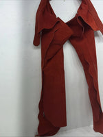 NOS Red Show Chaps Large Adjustable Waist 38” I-63