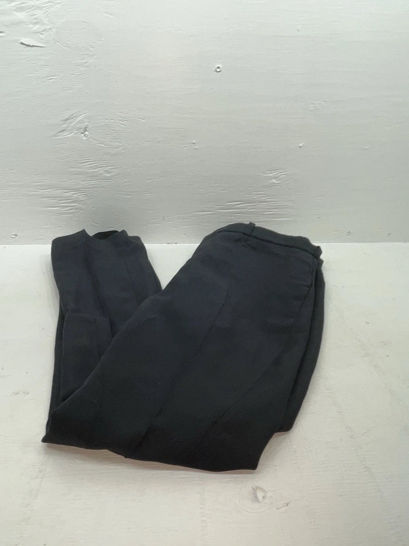 New Vintage Black Crimplene Polyester Pants XX-90