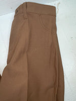 New Vintage Brown Dickson Jenkins Polyester Pants # 5515 3A-52
