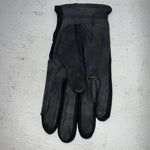 New Tuff Mate Black Riding And Show Leather Gloves Size 6 #1303 E-502
