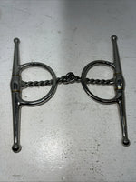 New Weaver SS Twisted Wire Full Cheek Bit 5” T-500