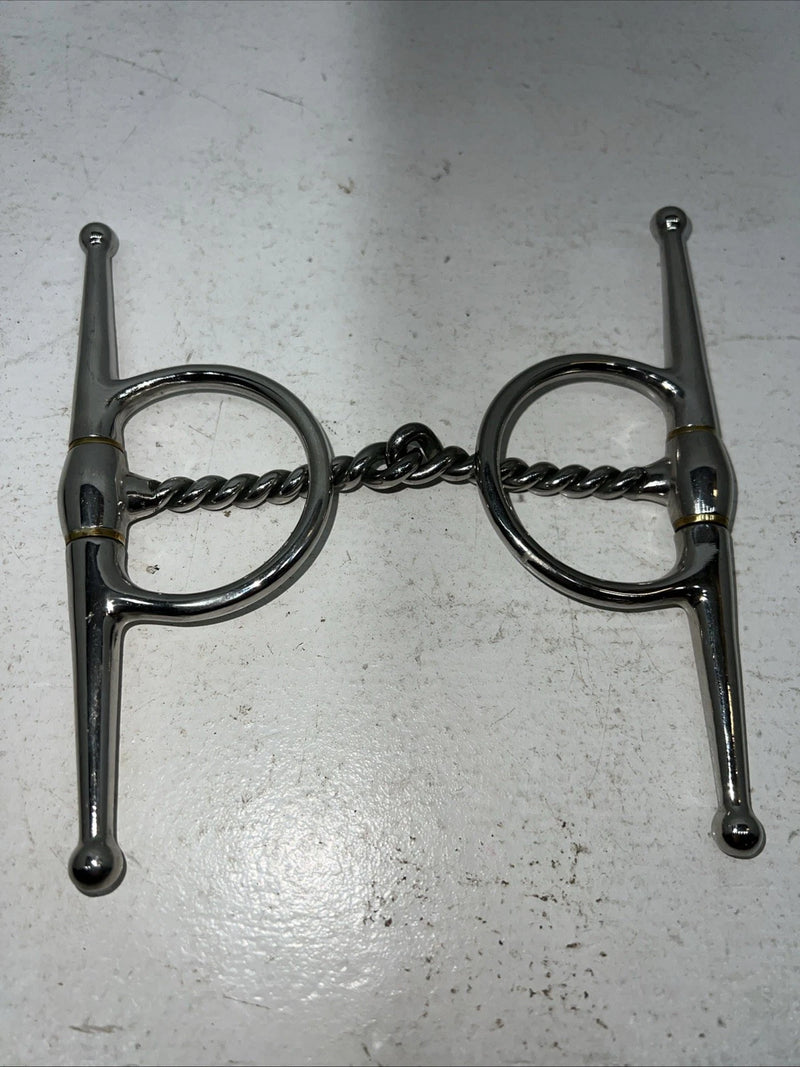 New Weaver SS Twisted Wire Full Cheek Bit 5” T-500