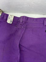 New Women’s Purple Wrangler Silverlake Relaxed Fit Denim Jeans. 15/16x34 P-13