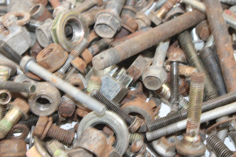 1992 Kawasaki Bayou 220 Oem Nut Bolt Spacer Hardware Kit AK36