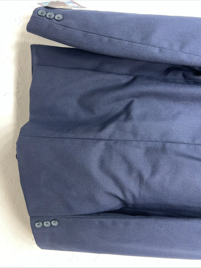 New Women’s Comfort Riders Blue Hunt Meister Riding Coat 14 Large JJ-602