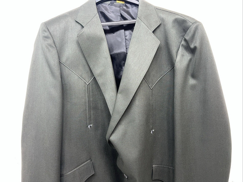 New Men’s Mesquite Green Suit Jacket 48R #5581 Y-605