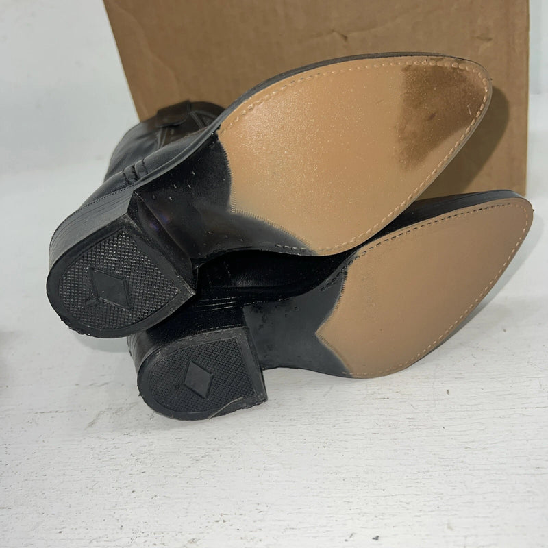 New Children’s Black Bronco Cowboy Boots. 11.5 11 1/2 D. 24-99