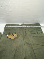 New Vintage Green Dickson Jenkins Polyester Pants #2211 XX-96