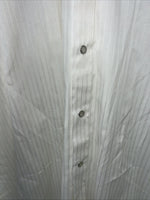 New Men’s White Mesquite Long Sleeve Pearl Snap Shirt. 15x37 Medium Long G-72