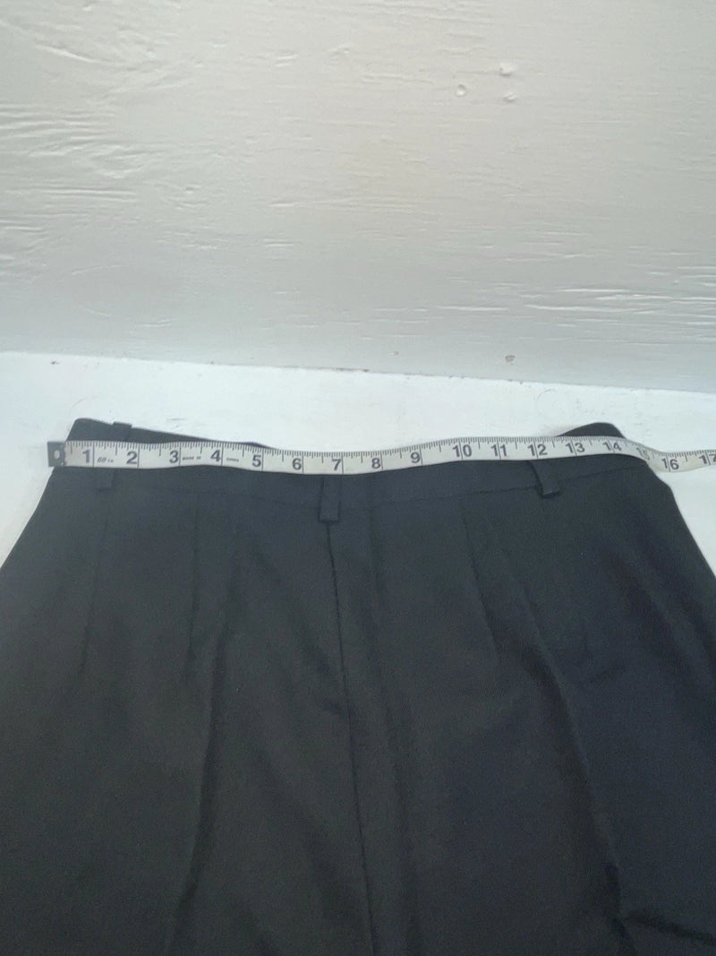 New Vintage Black Polyester Pants #L10 3A-73