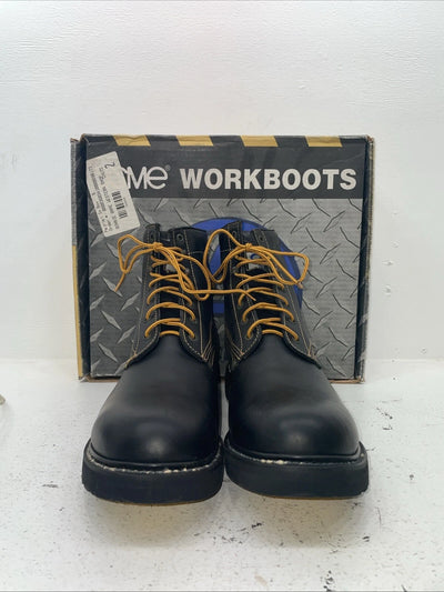 New Men’s Black Lace Up Acme Cowboy Boots. 9083 13 E W. 10-35