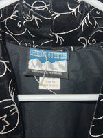 New Women’s Black Cheyenne Outfitters Short Show Jacket Small WW-2