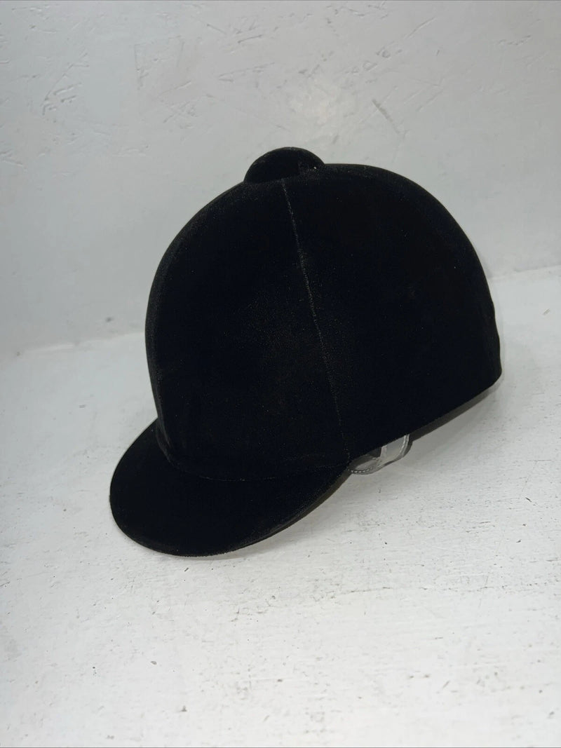 New Women’s Black Velvet IRH English Riding Helmet. 1020 7 1/8. 12-93