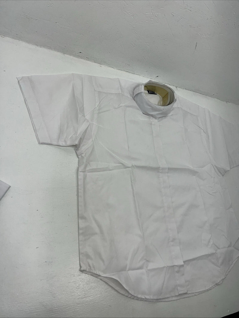 New Women’s White ABETTA half Sleeve Plain Riding Shirt. 40 941140 D-44