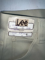 New Vintage Cream Lee Polyester Pants #2084612 3A-34
