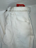 New Vintage White Lee Polyester Pants #2610810 VV-32